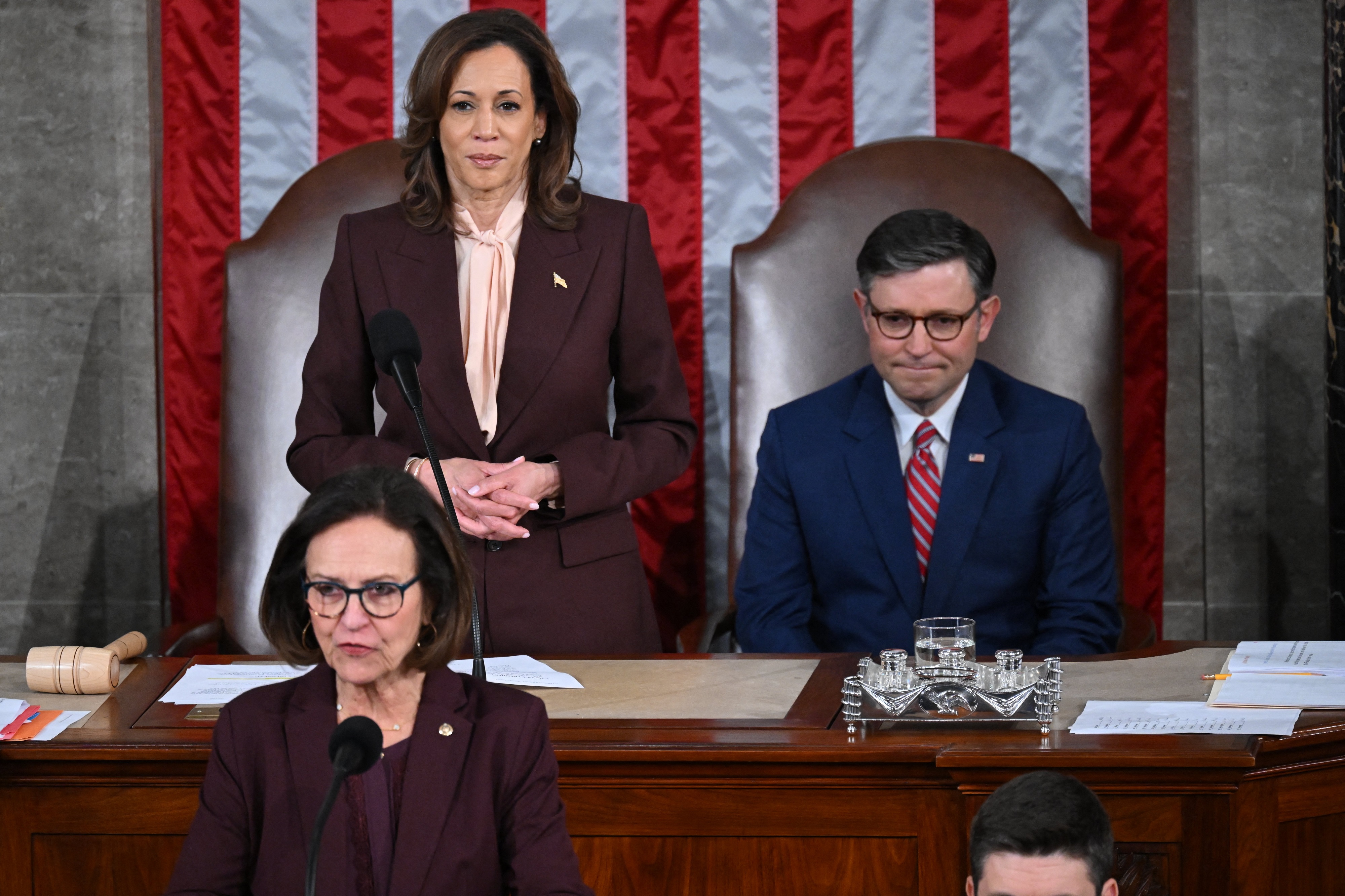 america trump victory sealed in the presidential election kamala harris made formal announcement in the us parliament