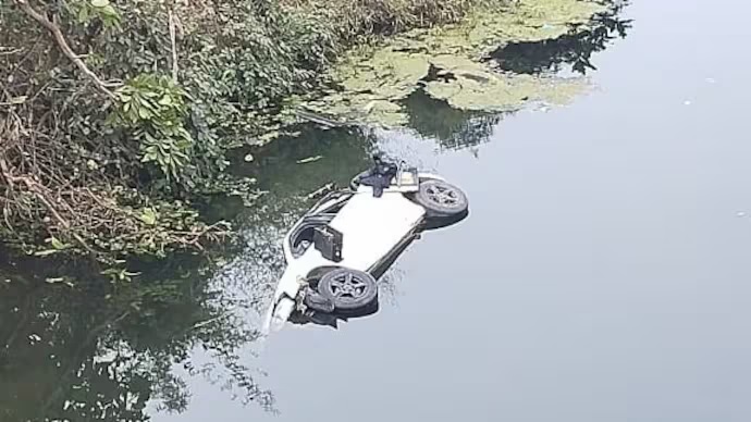 bhopal accident snapchatting and speed driving car fell into the river two youths died2