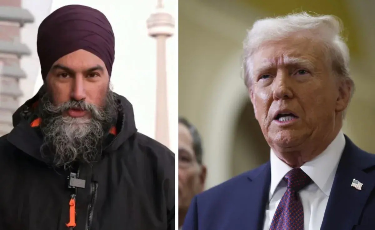 canada ndp leader and former pm ally jagmeet singh warns donald trump says canada is not for sale2