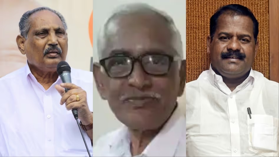 cong mla balakrishnan and others booked for nm vijayan suicide abetment news2