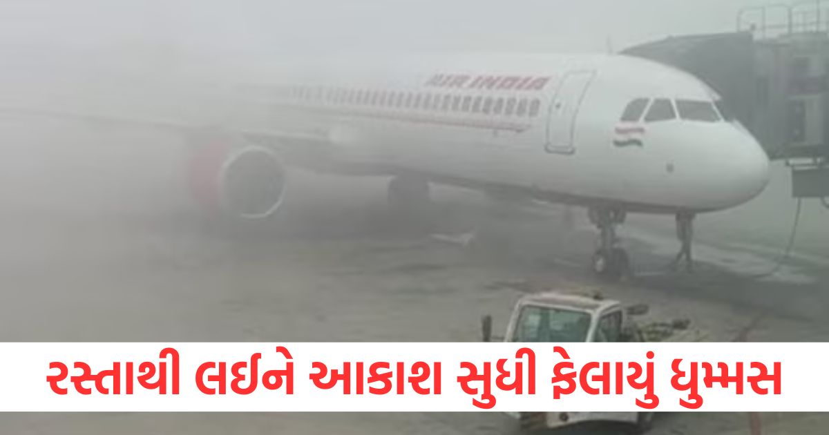 delhi and north india covered with fog more than 800 flights delayed in three days trains also affected