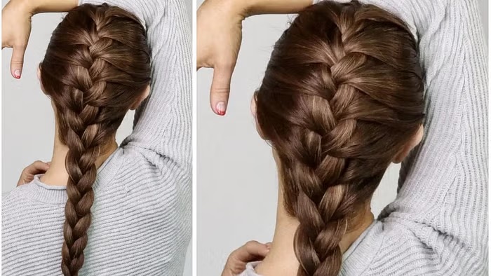 easy and trendy hairstyle for winter with images3