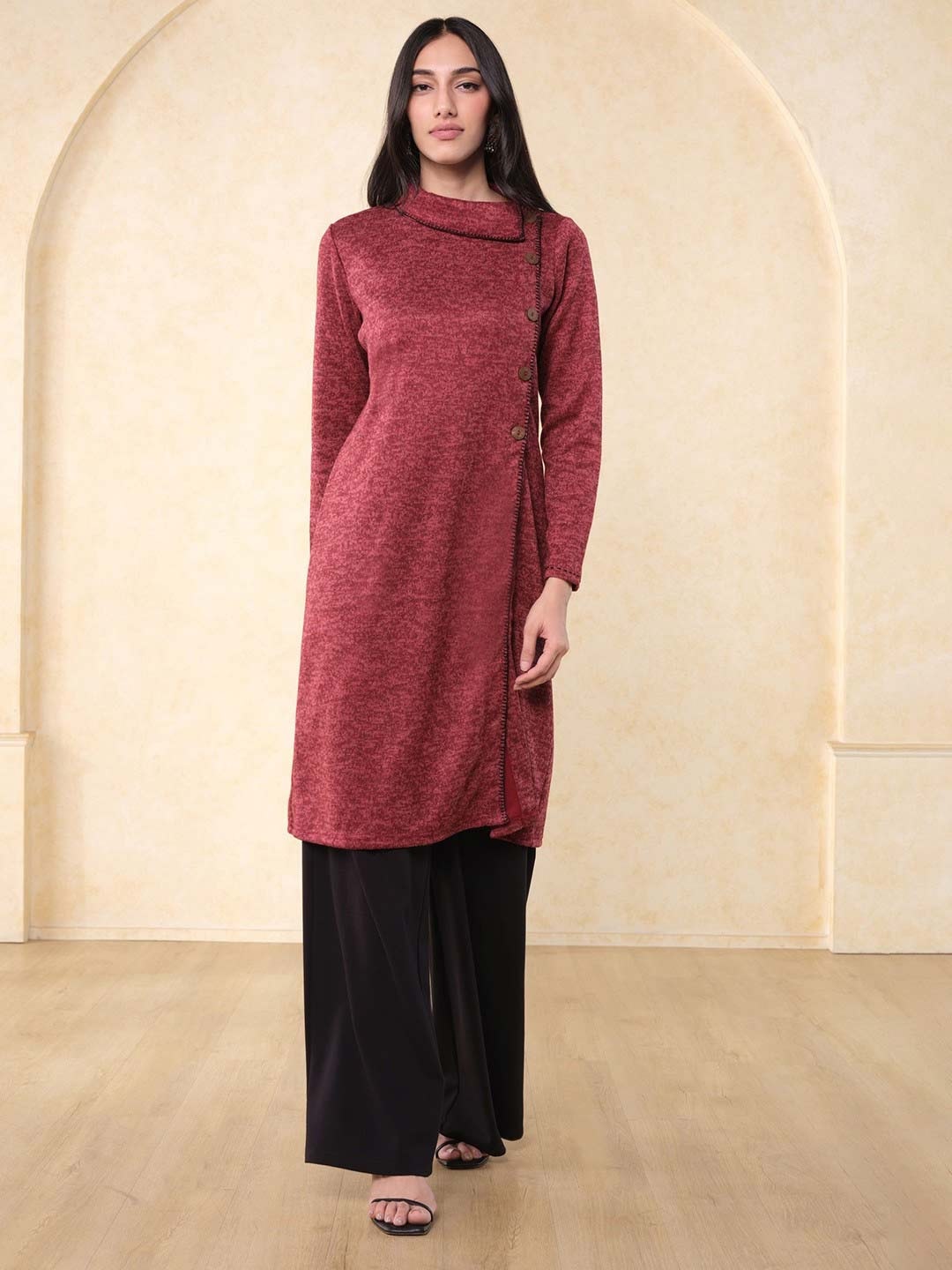 full sleeves kurti with jeans for new look2 1