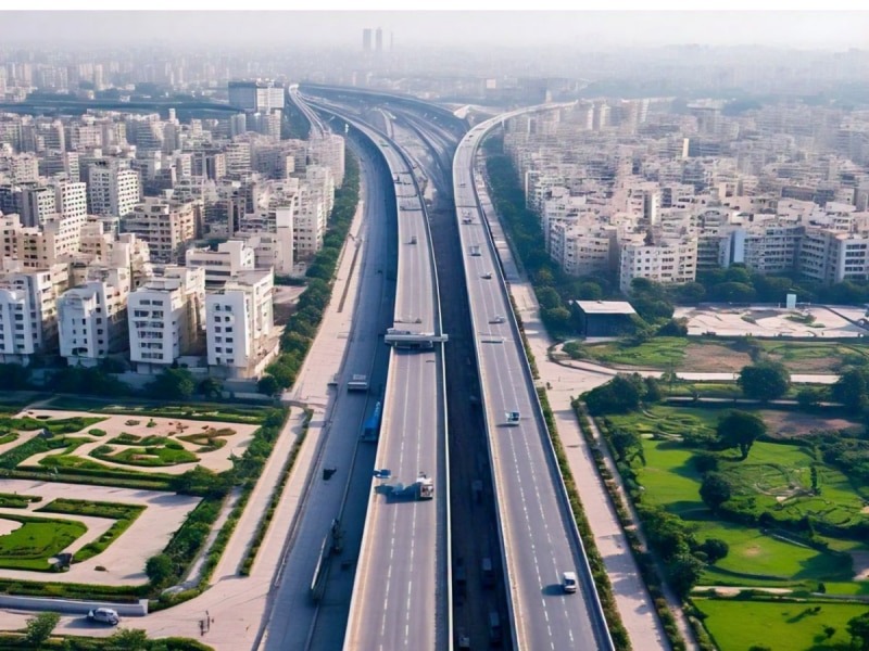 greater noida to ghaziabad shahberi elevated road survey 1000 houses in danger