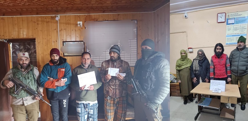 jammu kashmir five alleged drug peddlers arrested with contraband from different places in jammu and kathua1