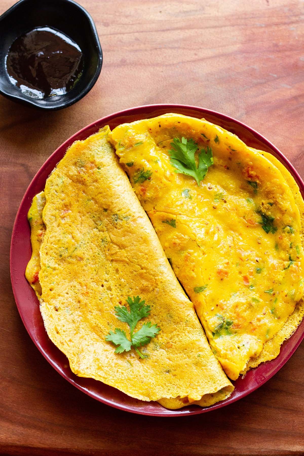 make these 2 tasty breakfasts with leftover daal read vegetable cheese pancakes and dal chilla recipe1