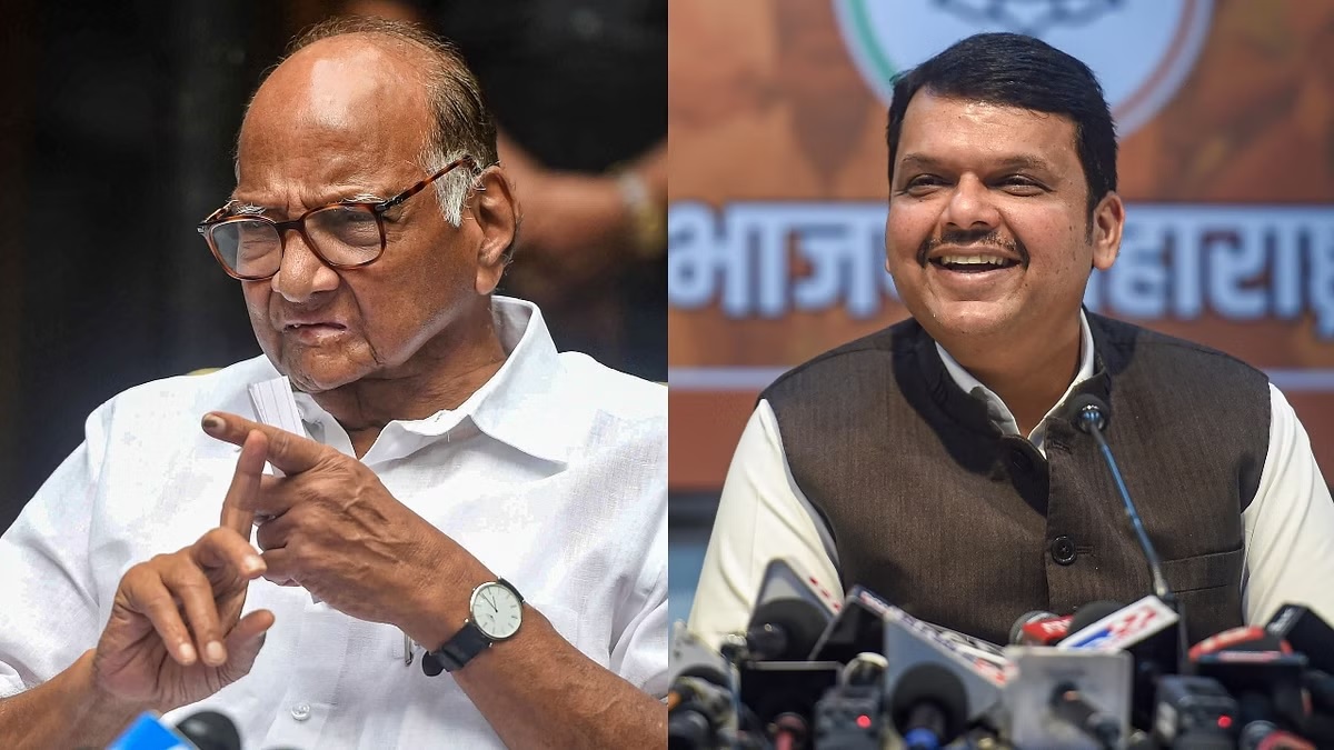 sharad pawar demands cm fadnavis to provide security to mlas mps raising beed sarpanch murder case1