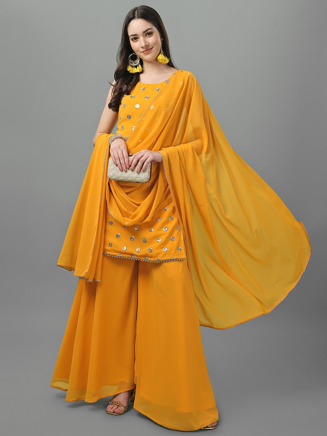 sharara suit designs for haldi ceremony1 1