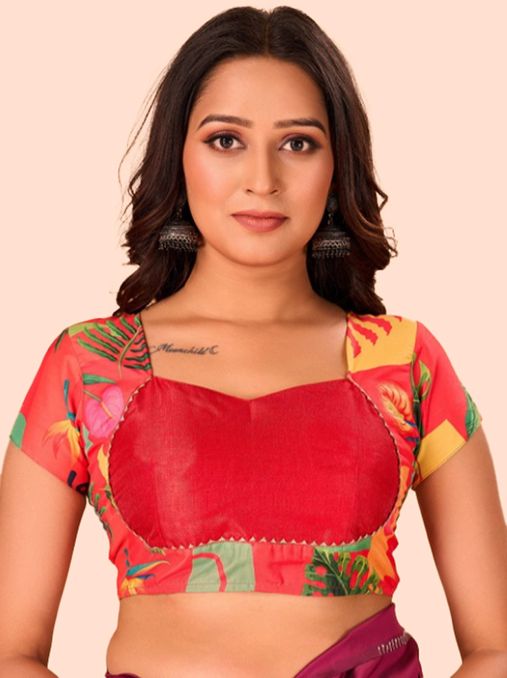 trendy and stylish printed blouse designs for new look3