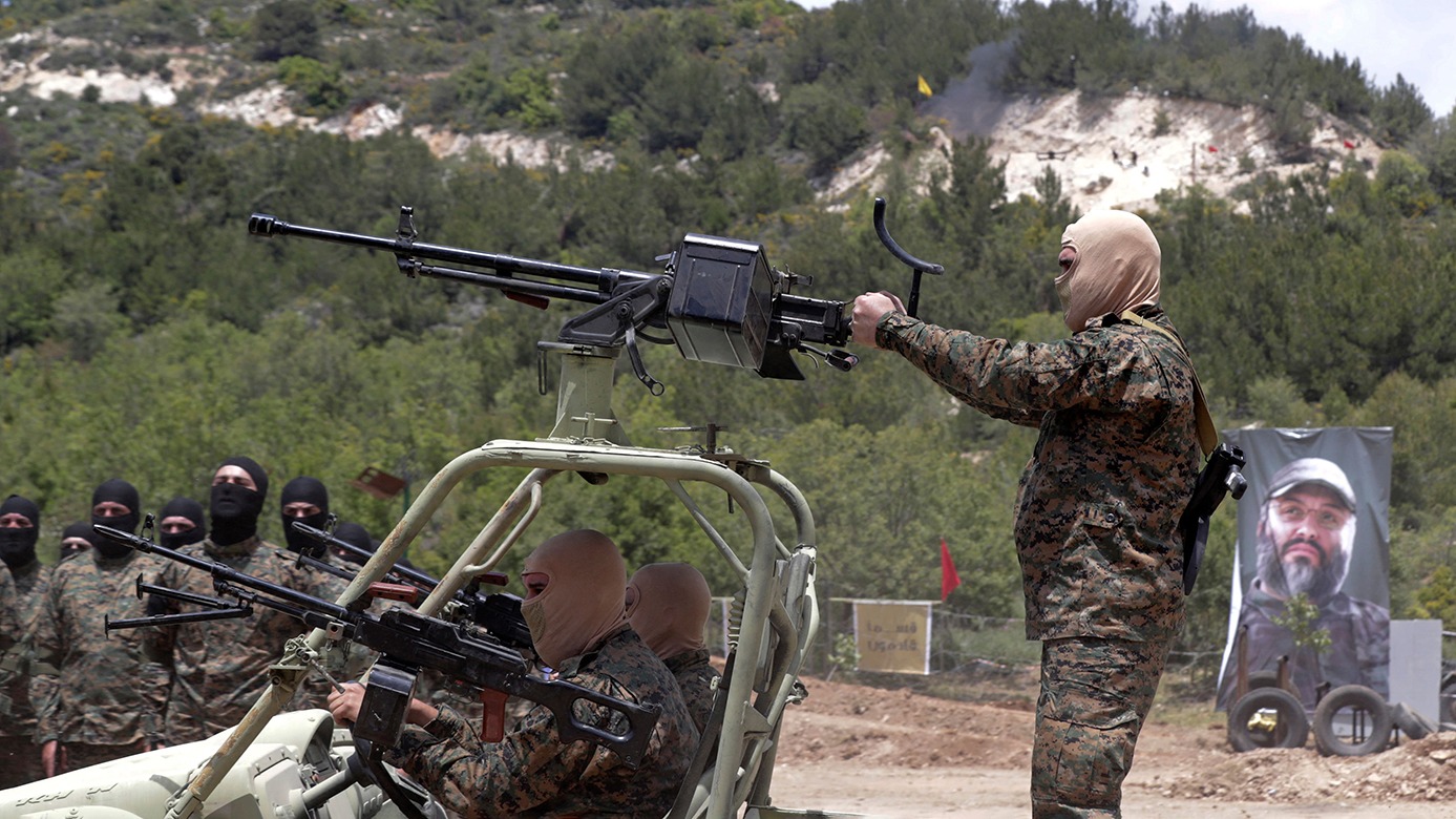 israel air force strikes at two hezbollah military locations in lebanon claim heavy weapon on the sites1