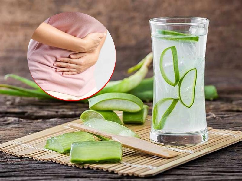 mix aloe vera with warm water for constipation kabj ko theek karne ka gharelu upaye aloevera juice pine ke fayde1