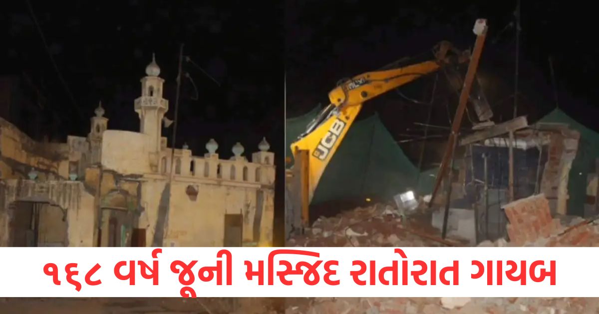 muslims voluntarily remove 168 year old mosque in meerut rapid rail corridor projects
