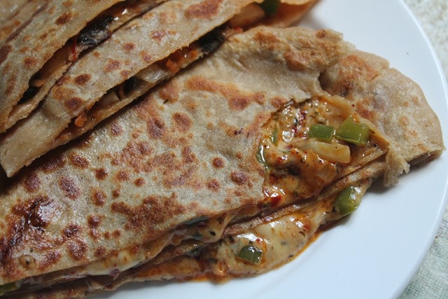 pizza paratha recipe make kids favorite pizza paratha at home the taste is such that even adults will appreciate it3