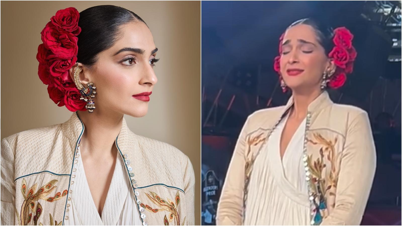 sonam kapoor cried while walking the ramp netizens said this is the best performance till date1