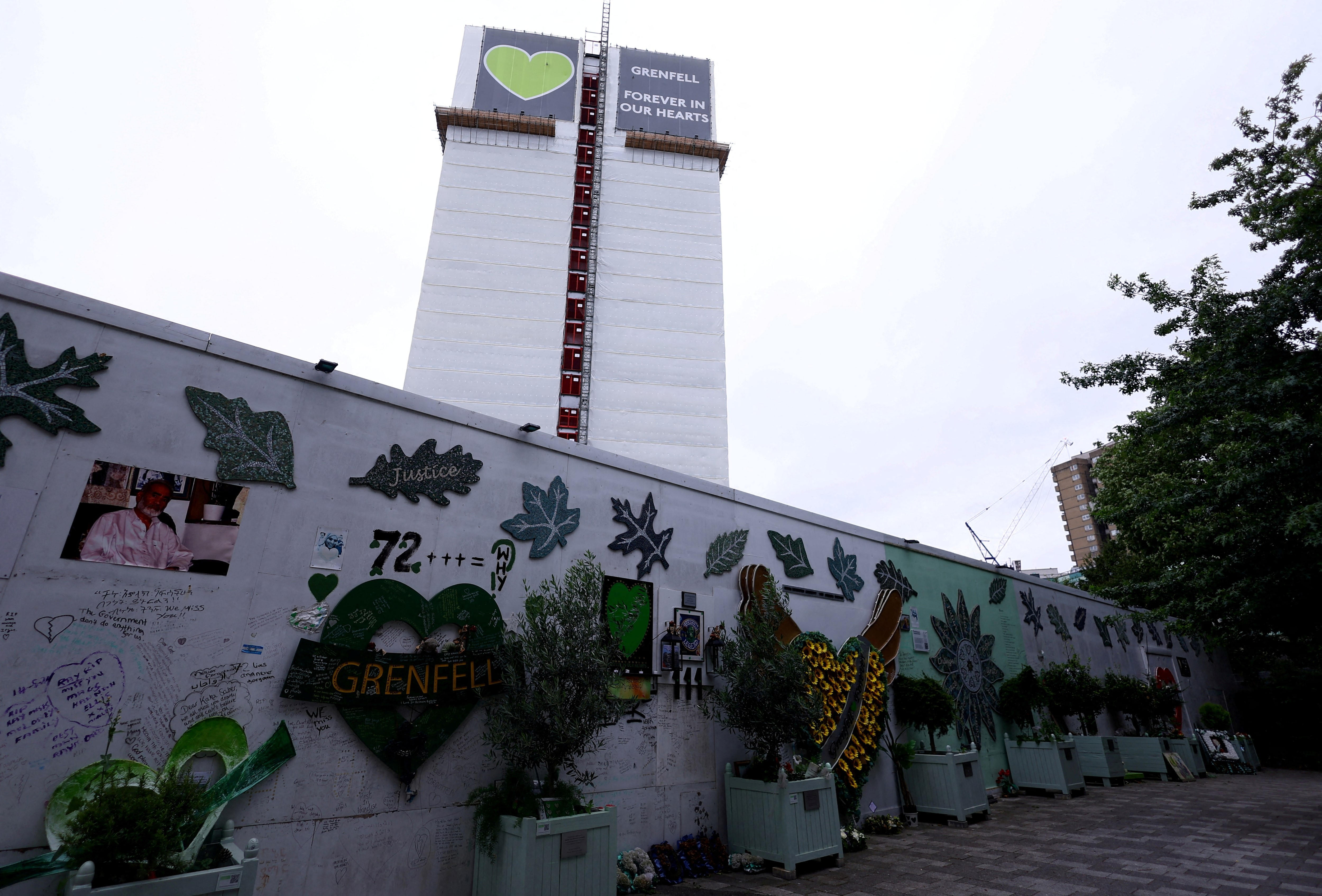 united kingdom grenfell tower to be demolished eight years after tragedy2