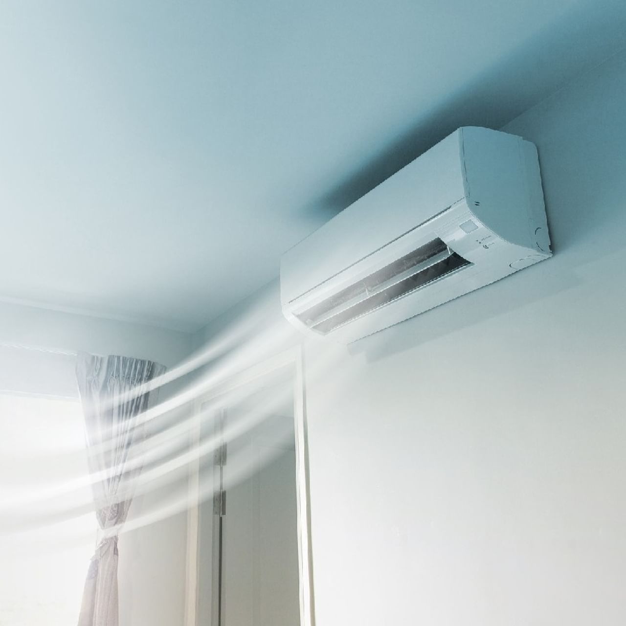 why air conditioner ac always installed at the top of the wall1