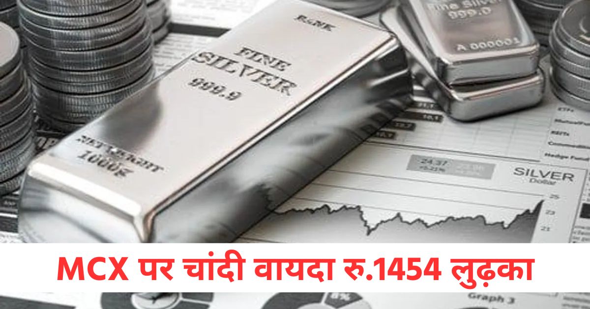 gold futures on mcx fell by rs 600 and silver futures by rs 1454 crude oil futures fell by rs 28