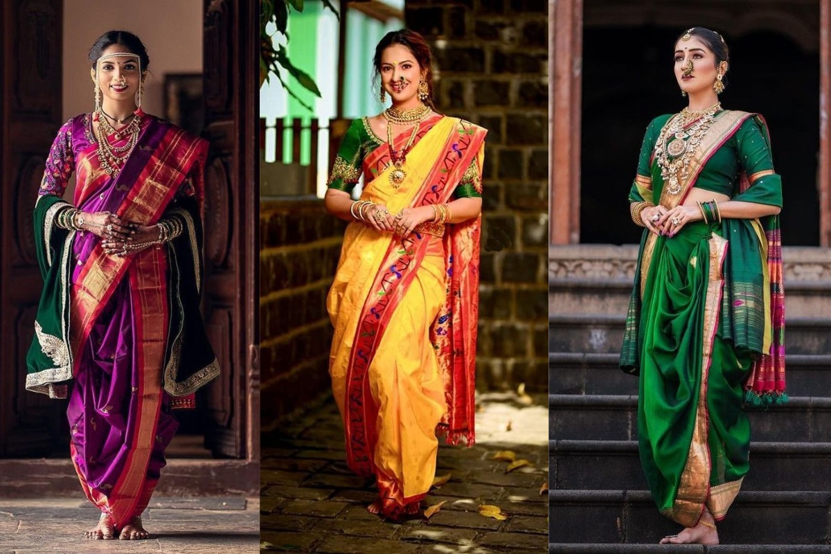 gudi padwa nauvari saree look tips