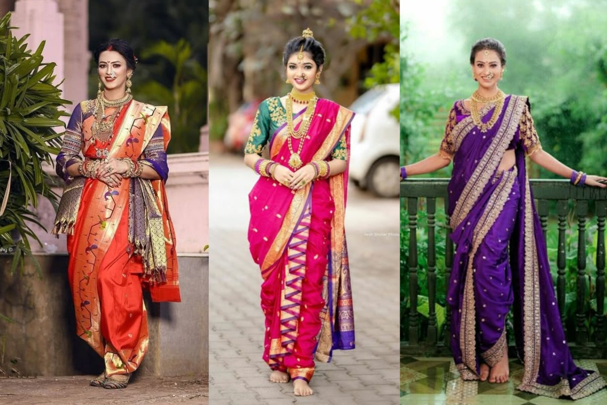 gudi padwa nauvari saree look tips1