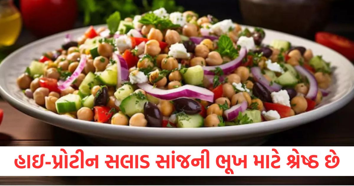 high protein salad is best for light hunger in the evening follow this simple recipe to make it instantly2