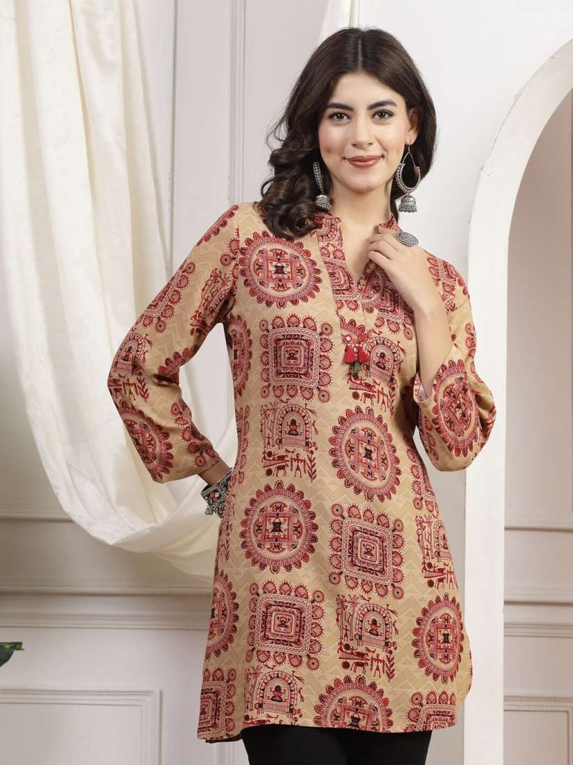 holi fashion 2025 ethnic print kurti beautifully blend indian tradition with modern styles1