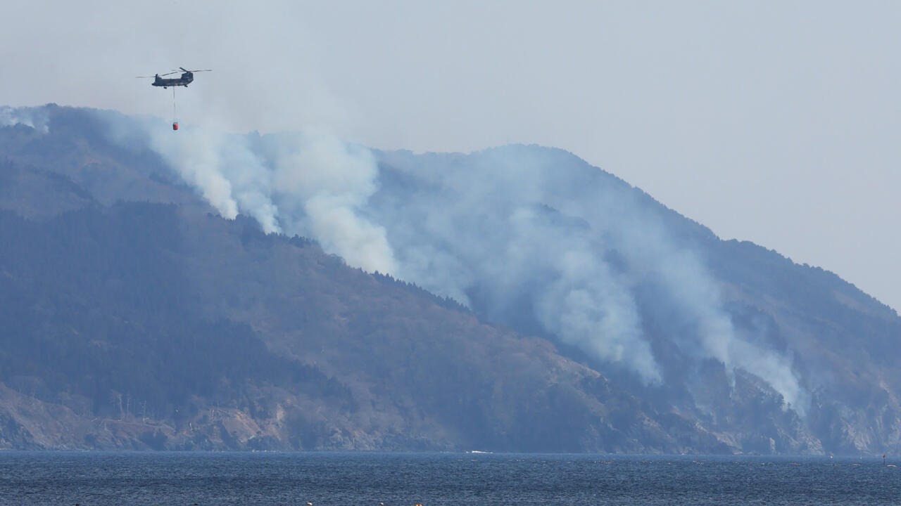 japan largest wildfire in three decades broke out thousands of people were evacuated 80 buildings were damaged2