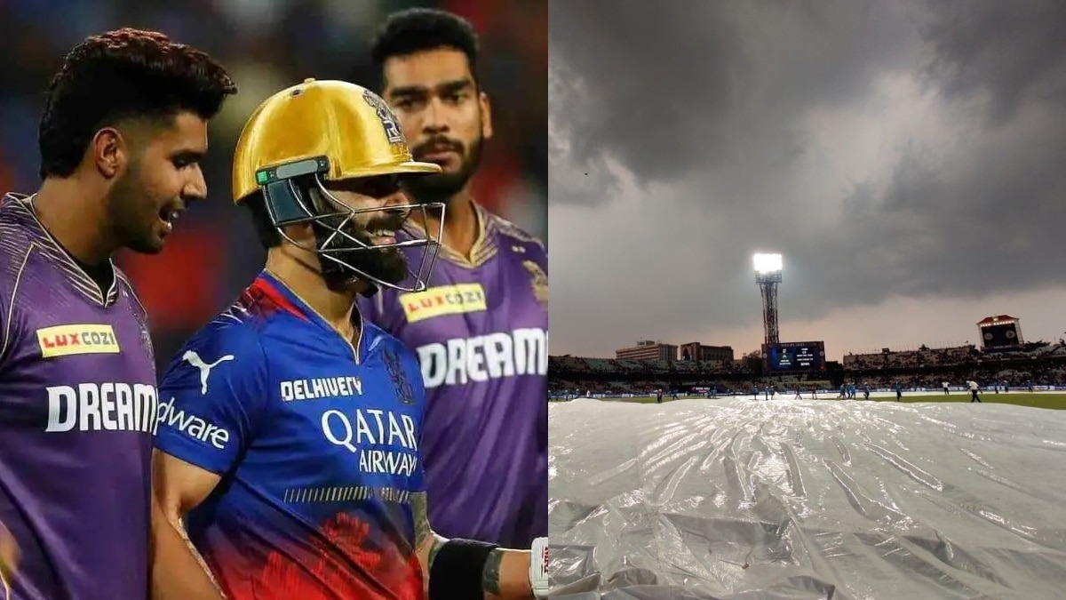 kkr vs rcb ipl 2025 match 1 weather report kolkata rain could spoil game indian premier league2