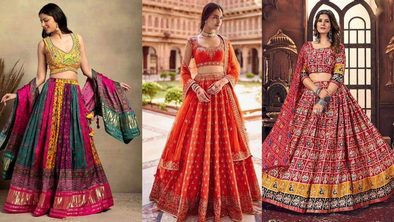 latest gangaur lehenga trends2