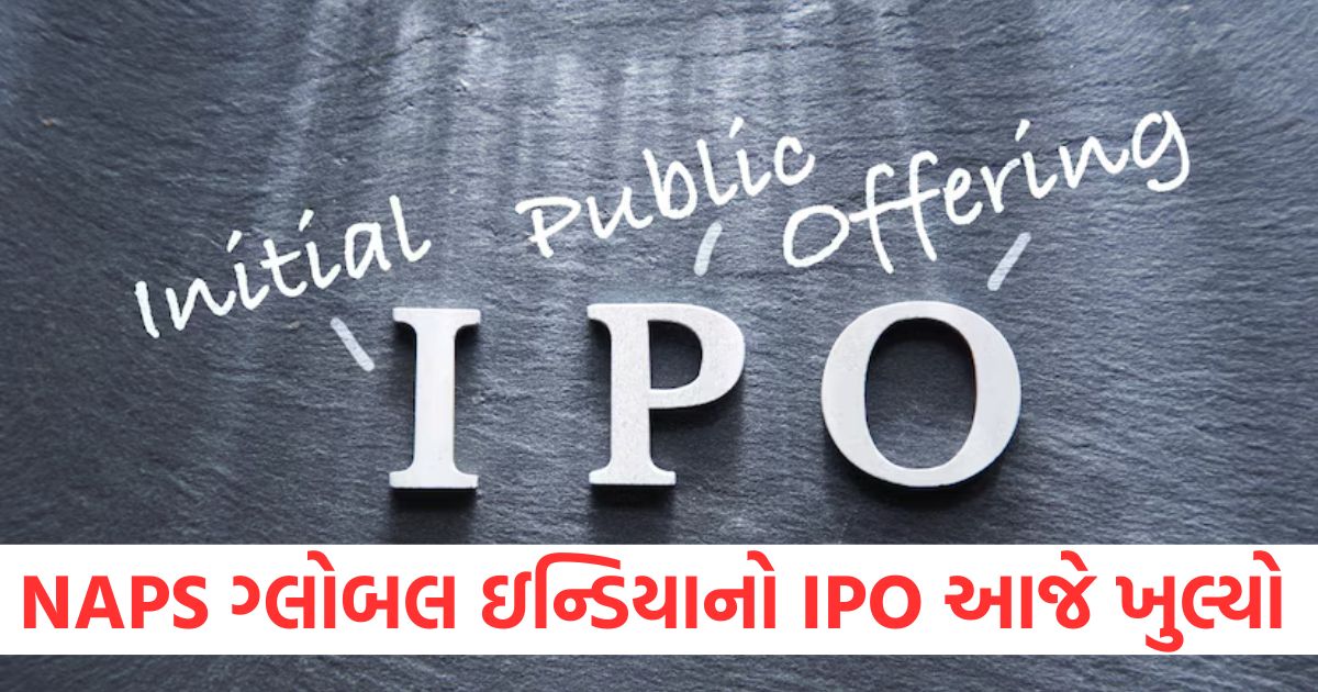 naps global india ipo opens today check price band gmp and issue size