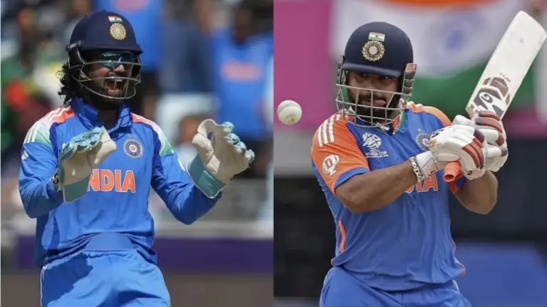 rishabh pant may play in semifinal against australia ahead of kl rahul ind vs aus champions trophy2