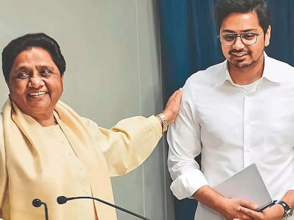 up politics mayawati big decision removed akash anand from all posts