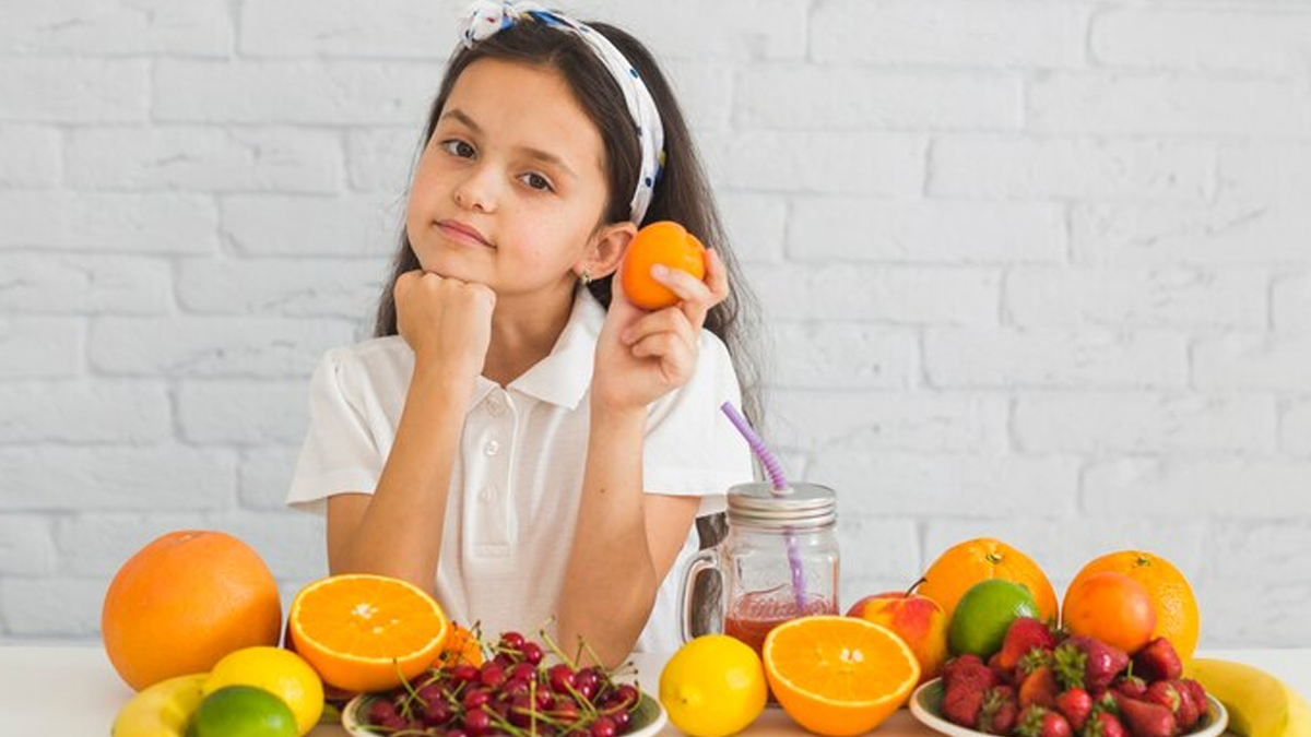 what should children eat after waking up in the morning