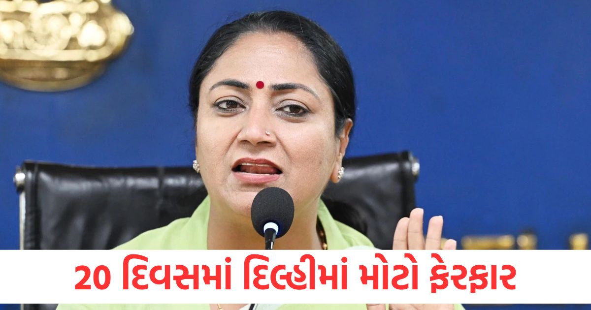delhi to be clean in 20 days cm rekha gupta