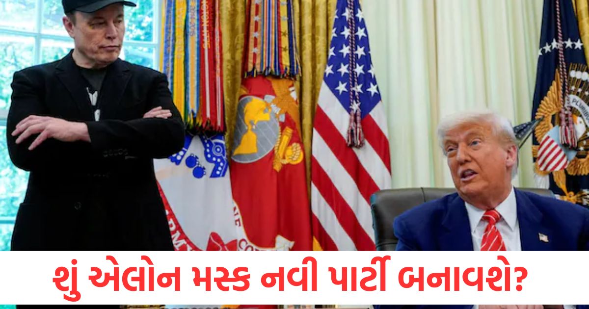 elon musk new party donald trump relation businessman post viral the america party