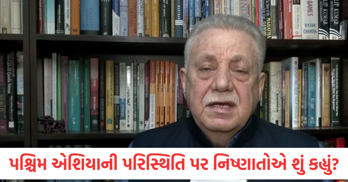 india should play an active role in stopping the conflict experts said on the situation in west asia