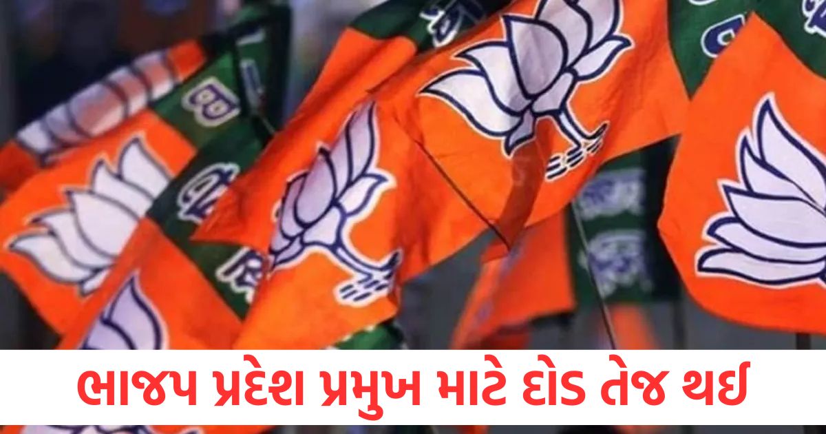 Here too the race for the new BJP state president has intensified whose name is at the forefront