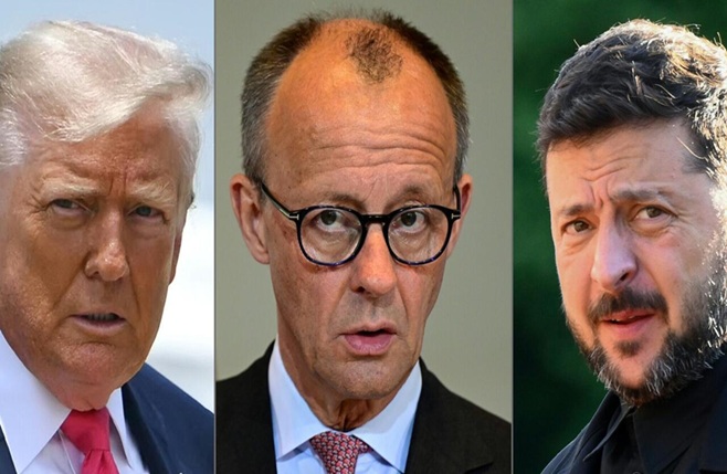 પુતિન સાથે શિખર સંમેલન પહેલા ટ્રમ્પ ઝેલેન્સકી અને યુરોપિયન નેતાઓનું સ્વાગત કરશે 1 5