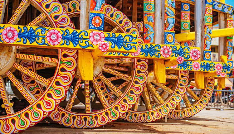 3 sacred wheels of Jagannaths chariot to be installed in Parliament a unique symbol of cultural heritage
