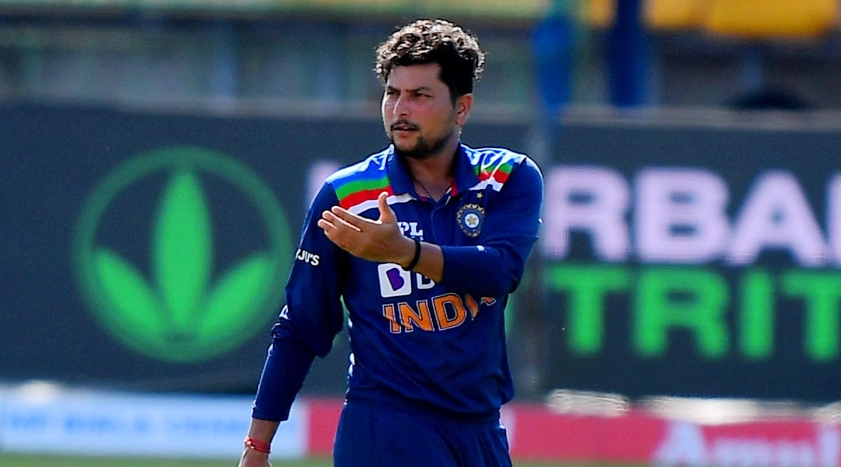 Kuldeep Yadav sets the field