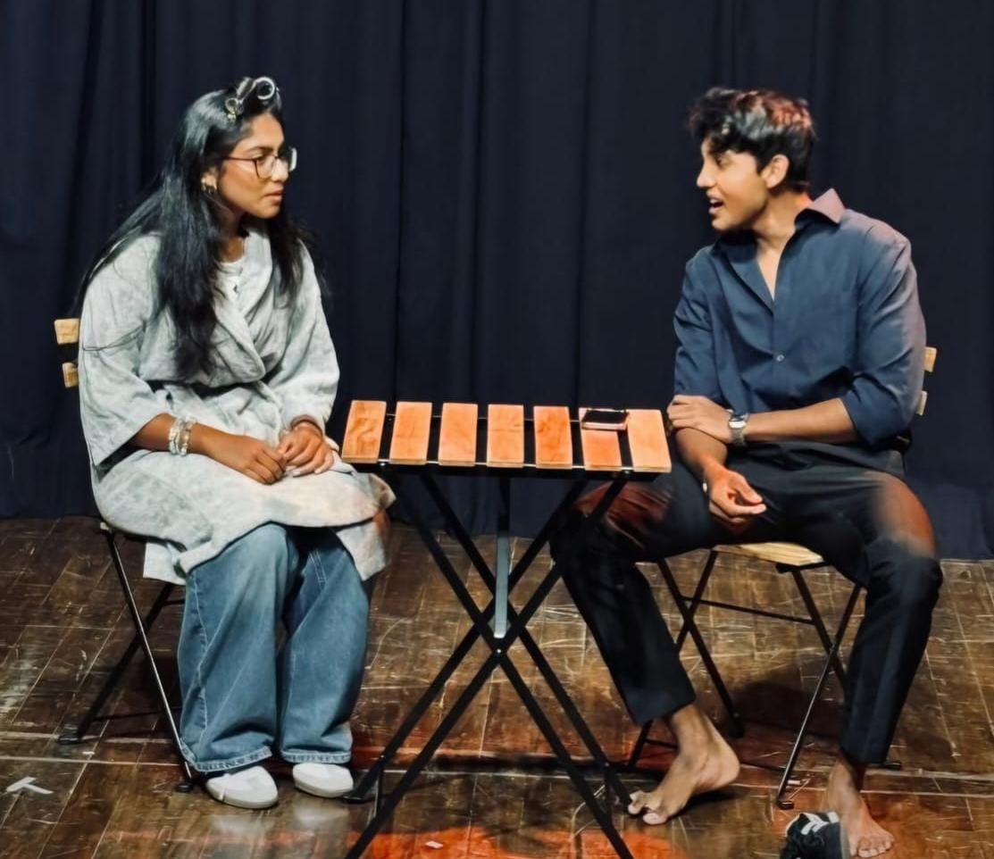 A rainy evening was made memorable by the trio of theatrical performances by Yavanika Theatre Group 1 WhatsApp Image 2025 09 30 at 8.36.36 PM 1