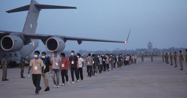 125 Indians trapped in cyber fraud centers in Myanmar safely returned home from Thailand by IAF