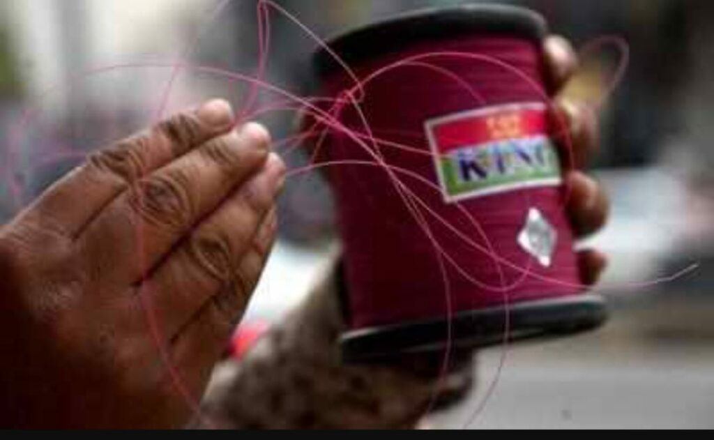 એરપોર્ટ પોલીસે ઉત્તરાયણ પહેલા ચાઈનીઝ દોરી સાથે શખ્સ ઝડપ્યો, રૂ.5 હજારનો મુદ્દામાલ જપ્ત Airport police catch man with Chinese rope before Uttarayan seized valuables worth Rs. 5 thousand