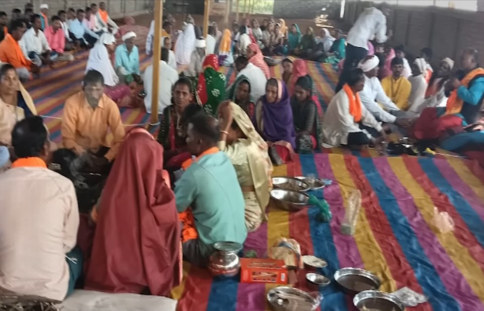 More than 150 tribals return home in Narmada district allegations of religious conversion are in the news again