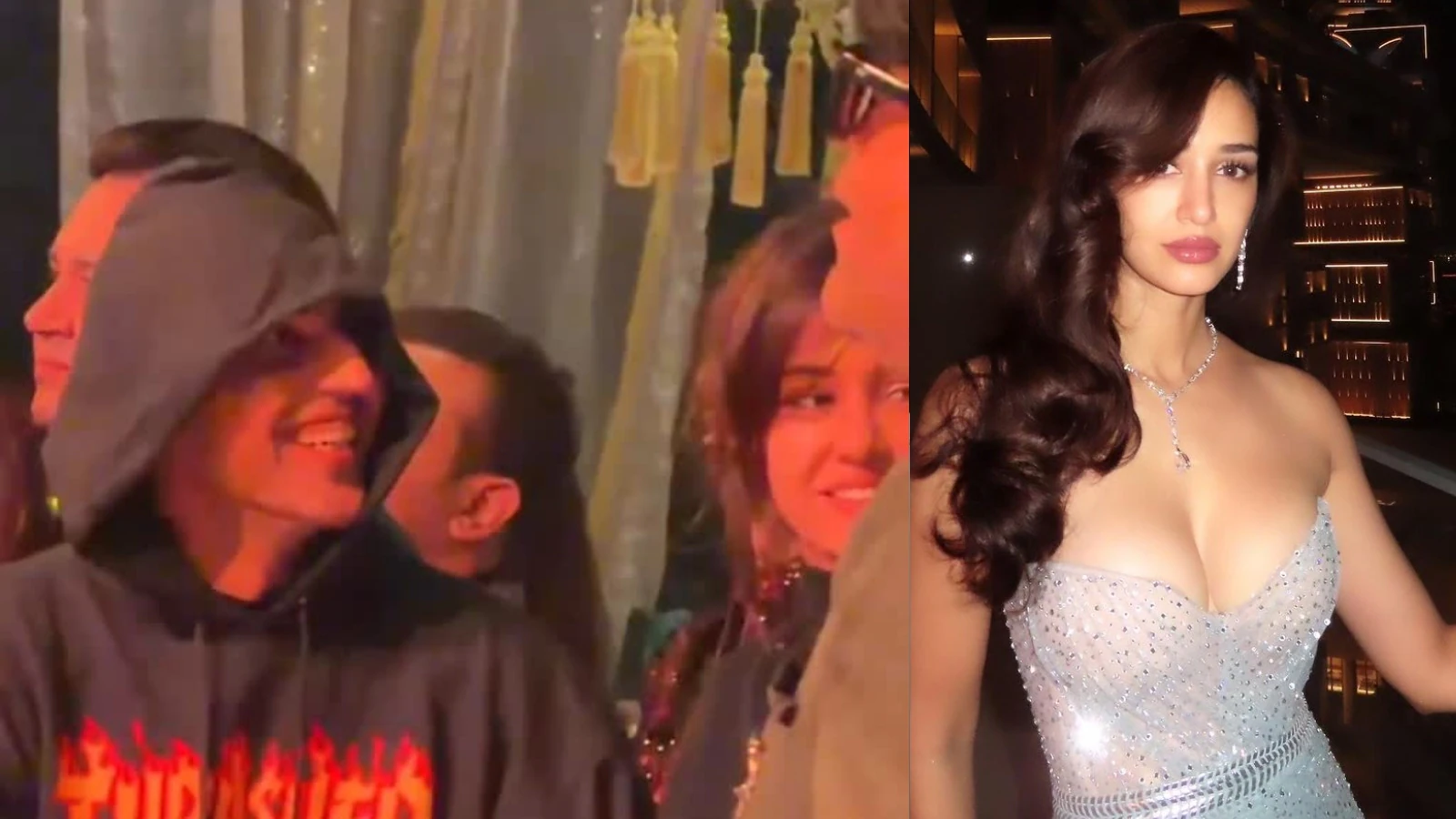 Disha Patani Punjabi singer Talwinders closeness dating talk at Nupur Sanons wedding