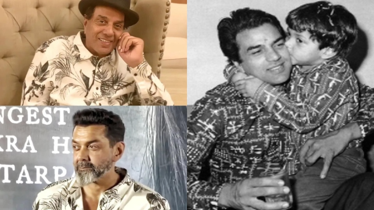 Emotional connection in Ikkis Bobby Deol voices Dharmendras young character