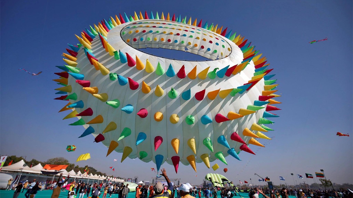 International Kite Festival 2026 inaugurated in Ahmedabad on January 12 with 1071 kite flyers