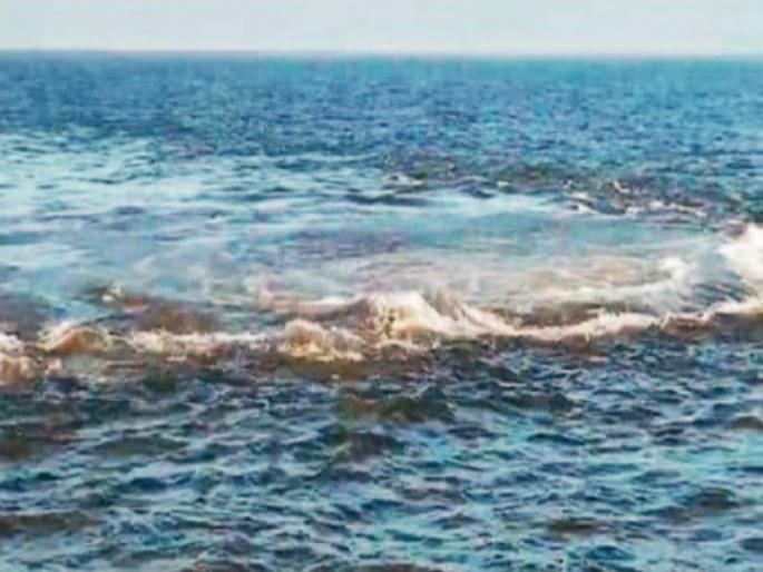 Ocean ring suddenly formed in Vasai Sea Not related to earthquake or volcano
