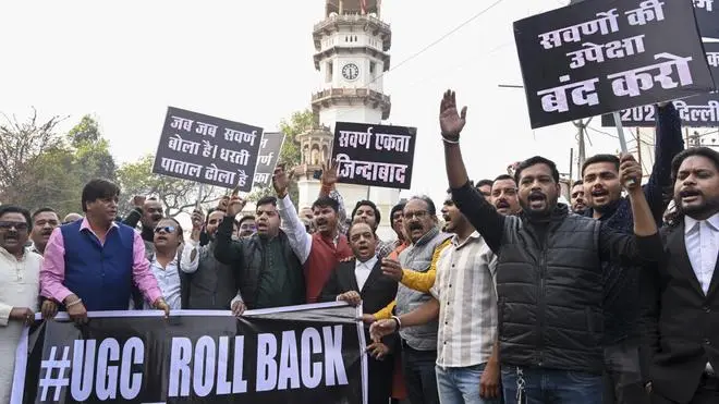 Fight against UGCs new rules and the film Ghooskhor Pandit Brahmo Samaj will decide on the social constitution