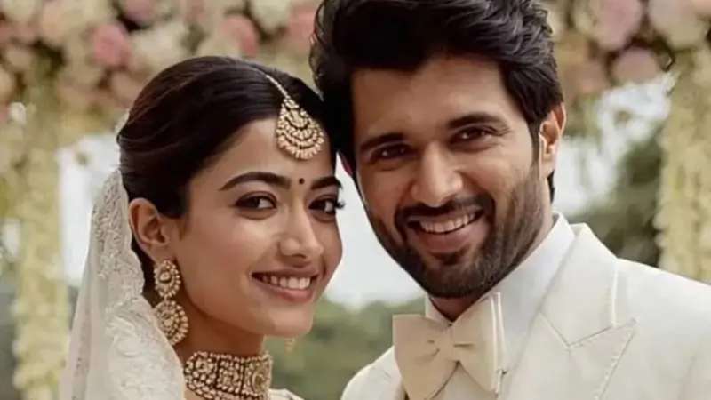 કંકોત્રી વાઈરલ: રશ્મિકા મંદાના-વિજય દેવરકોંડાના ઉદયપુર લગ્નની ચર્ચા તેજ Kankotri viral Rashmika Mandanna Vijay Deverakondas Udaipur wedding is hotly debated