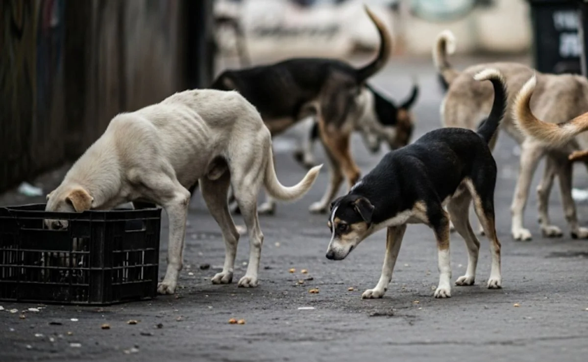 Stray dogs create alarming situation in the city 3.41 lakh people bitten in 5 years